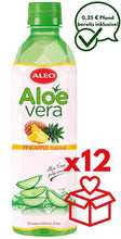 Lade das Bild in den Galerie-Viewer, ALEO Aloe Vera Ananas 0,5L
