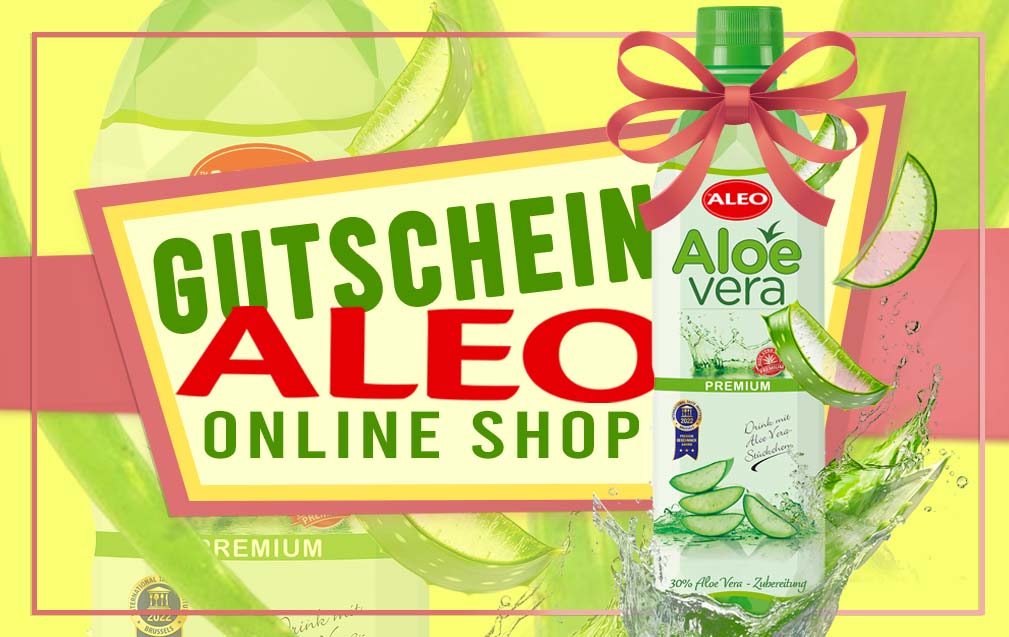 ALEO Aloe-Vera-Getränke GUTSCHEIN