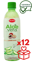 Lade das Bild in den Galerie-Viewer, ALEO Aloe Vera Litschi 0,5L
